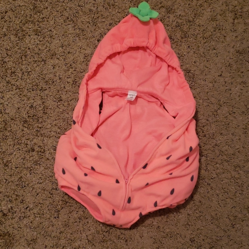 Hooded Strawberry Costume